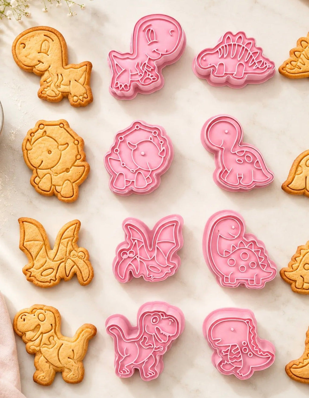 Fun Cookie Cutters – 3D Printed, Set of 6