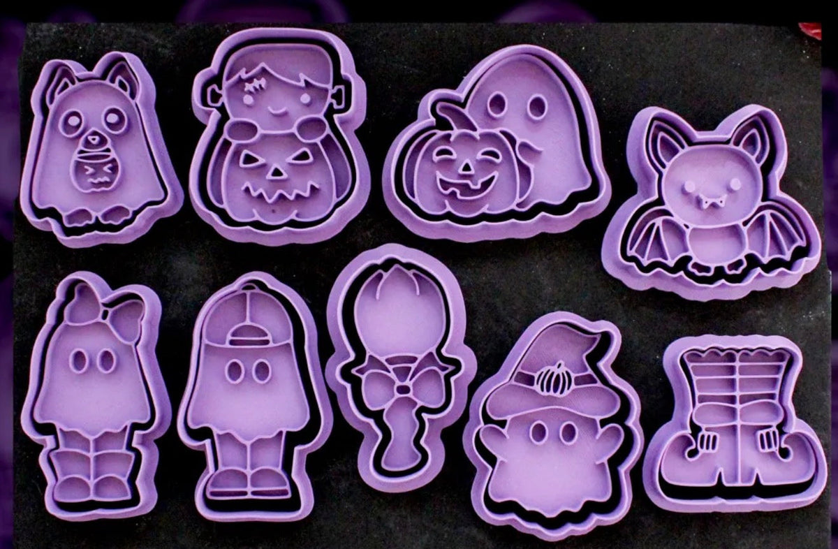 Fun Cookie Cutters – 3D Printed, Set of 6