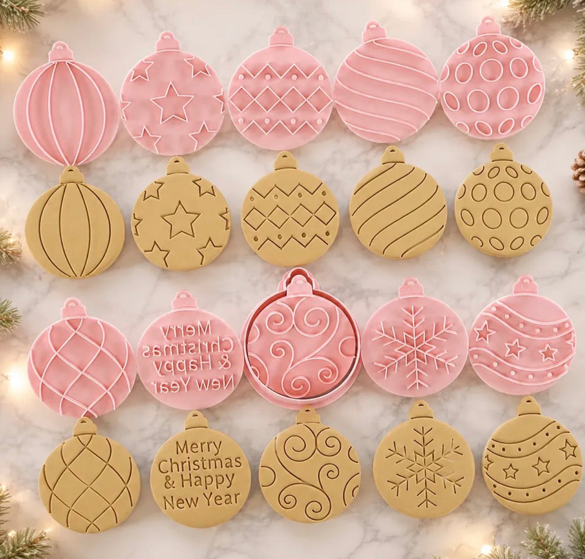 Fun Cookie Cutters – 3D Printed, Set of 6