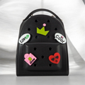 Mini Silicone Backpack with Charms – 4 Colors