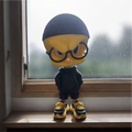 Nerdy Yellow Character – 3D Printed Collectible Figure