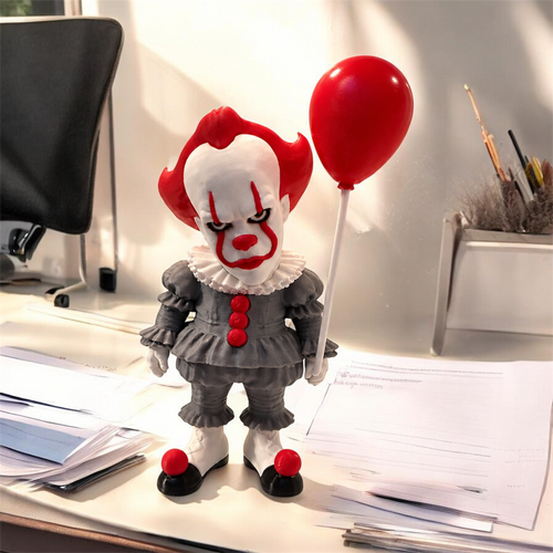 Creepy Circus Clown – 3D Printed Collectible Figure