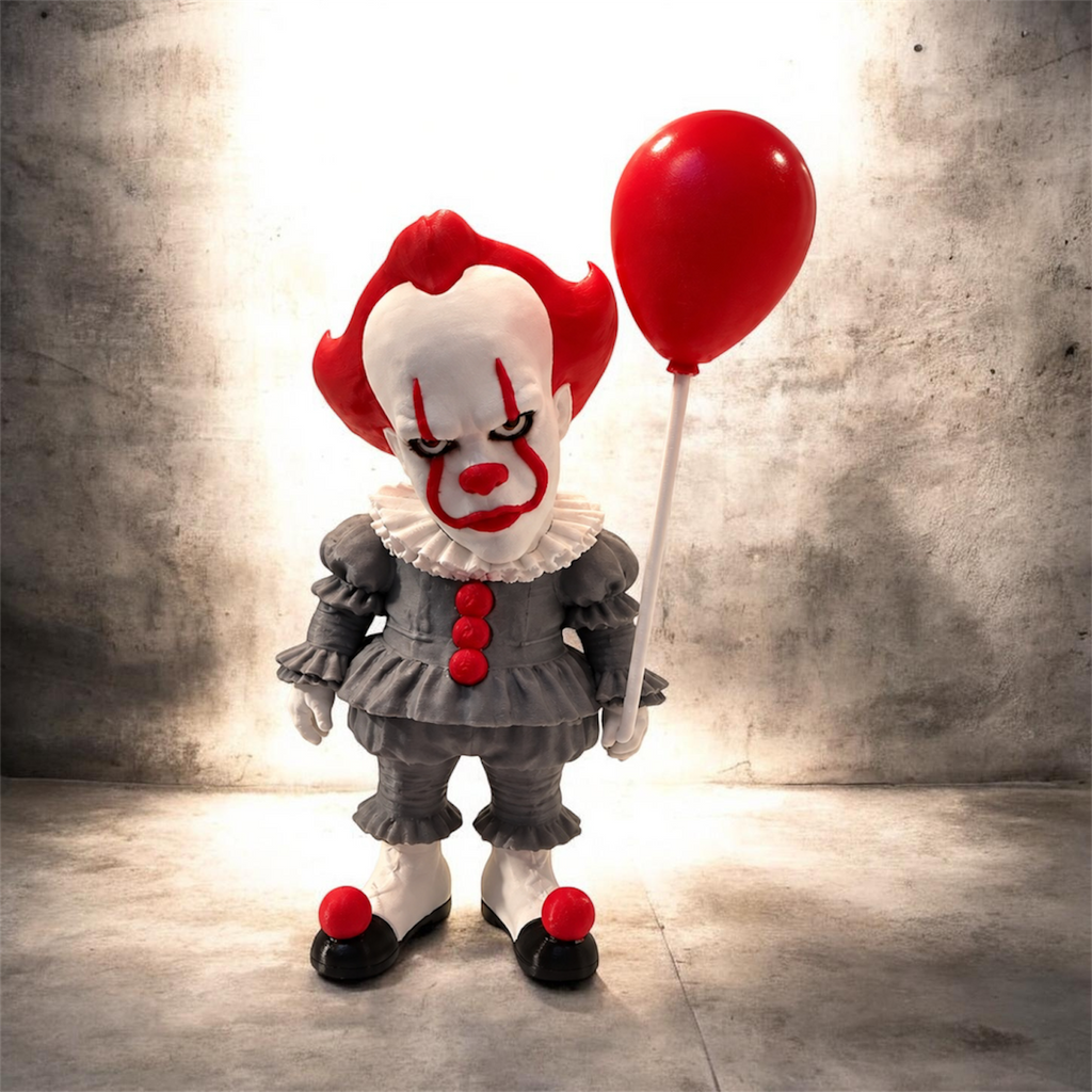 Creepy Circus Clown – 3D Printed Collectible Figure