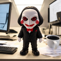 Red-Eyed Puppet – 3D Printed Collectible Figure, 5" Tall