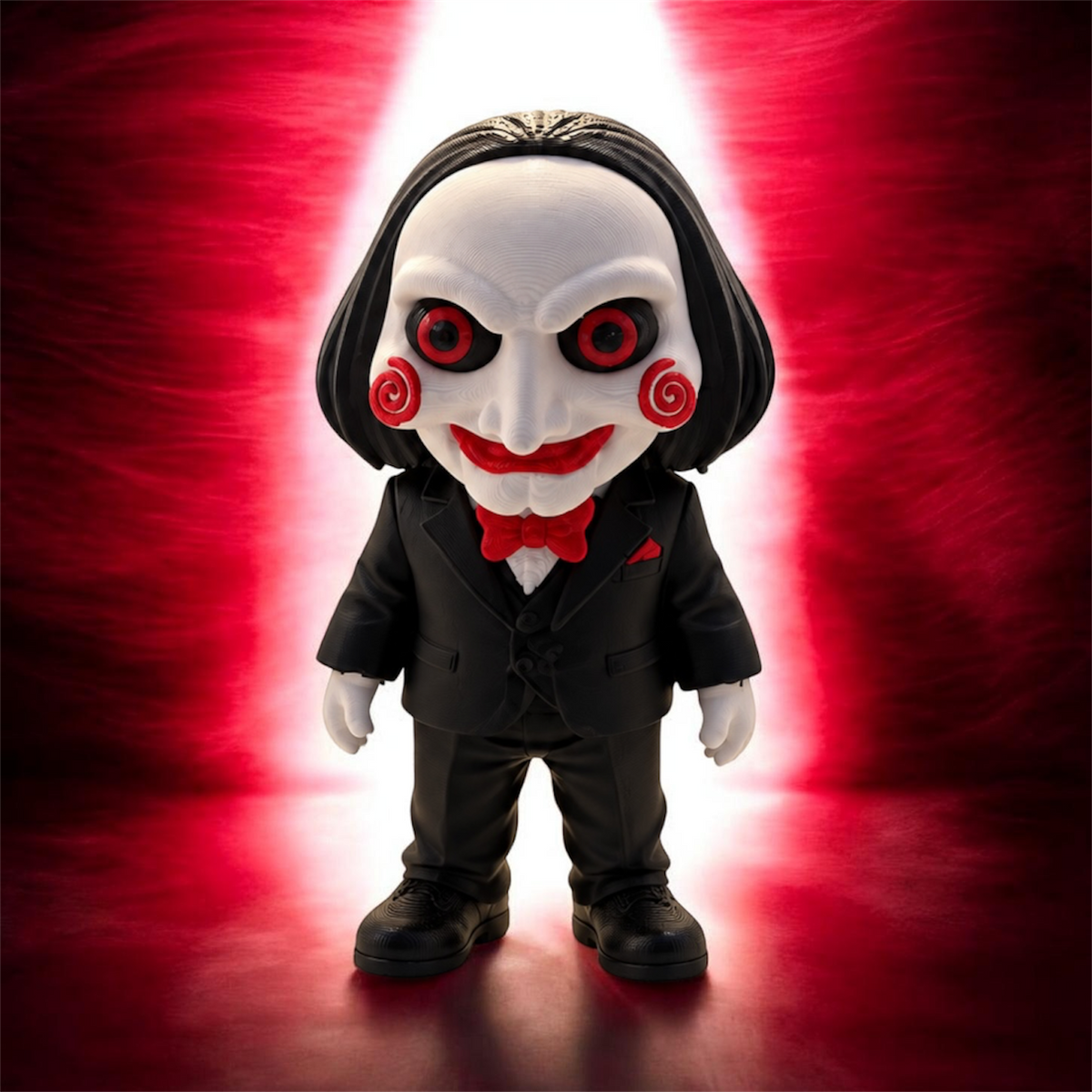 Red-Eyed Puppet – 3D Printed Collectible Figure, 5" Tall