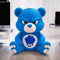 Blue Rain Bear – 3D Printed Collectible Figure